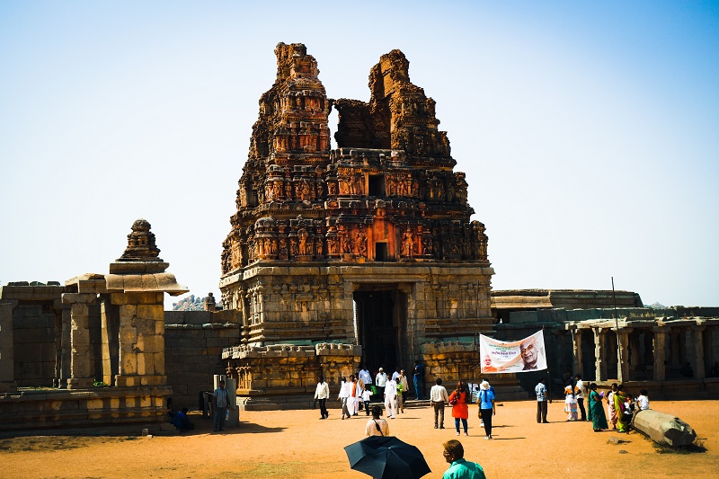 Der Viyattha-Tempel.